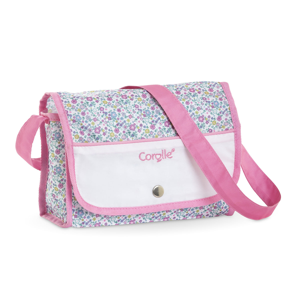 Accessoires poupons - COROLLE - Landau Floral - pour poupons 36 a 52 cm - des 3 ans