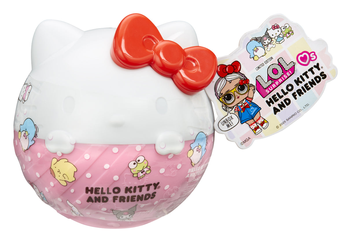 L.O.L. Surprise! - Loves Hello Kitty and Friends - 1 Poupée, Tenues et Accessoires, Emballage Opaque, 8 Poupées a collectionner