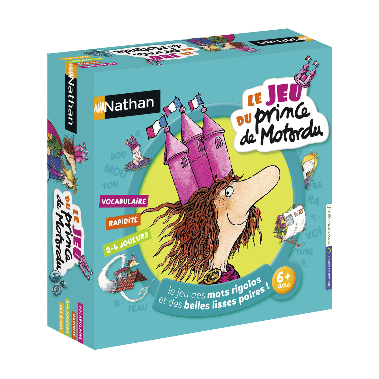 NATHAN - Le Jeu du Prince de Motordu - Jeu de Société