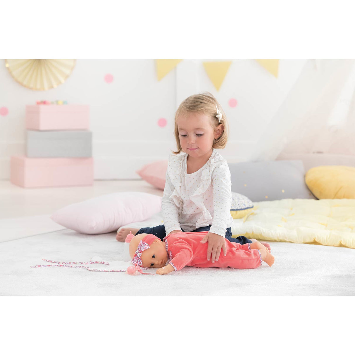 COROLLE - Mon Grand Poupon - Lila Chérie - 42cm - poupon interactif des 2 ans