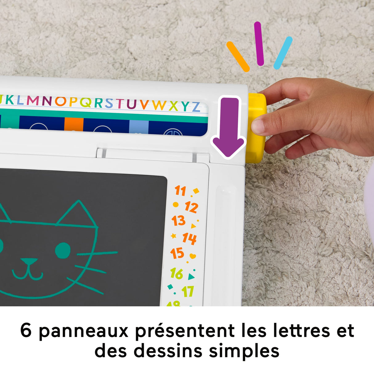 Fisher-Price - Bureau Apprentissage et Dessin - Tablette écriture - Fisher-Price - JDL70