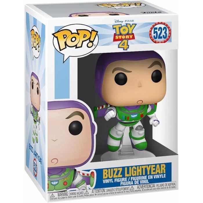 Figurine Funko Pop! Disney Pixar : Toy Story 4 Buzz l'Éclair 523