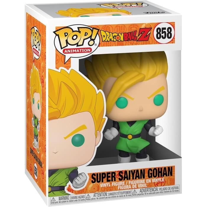 Figurine Funko Pop! Animation : Dragon Ball Z Super Saiyan Gohan 858