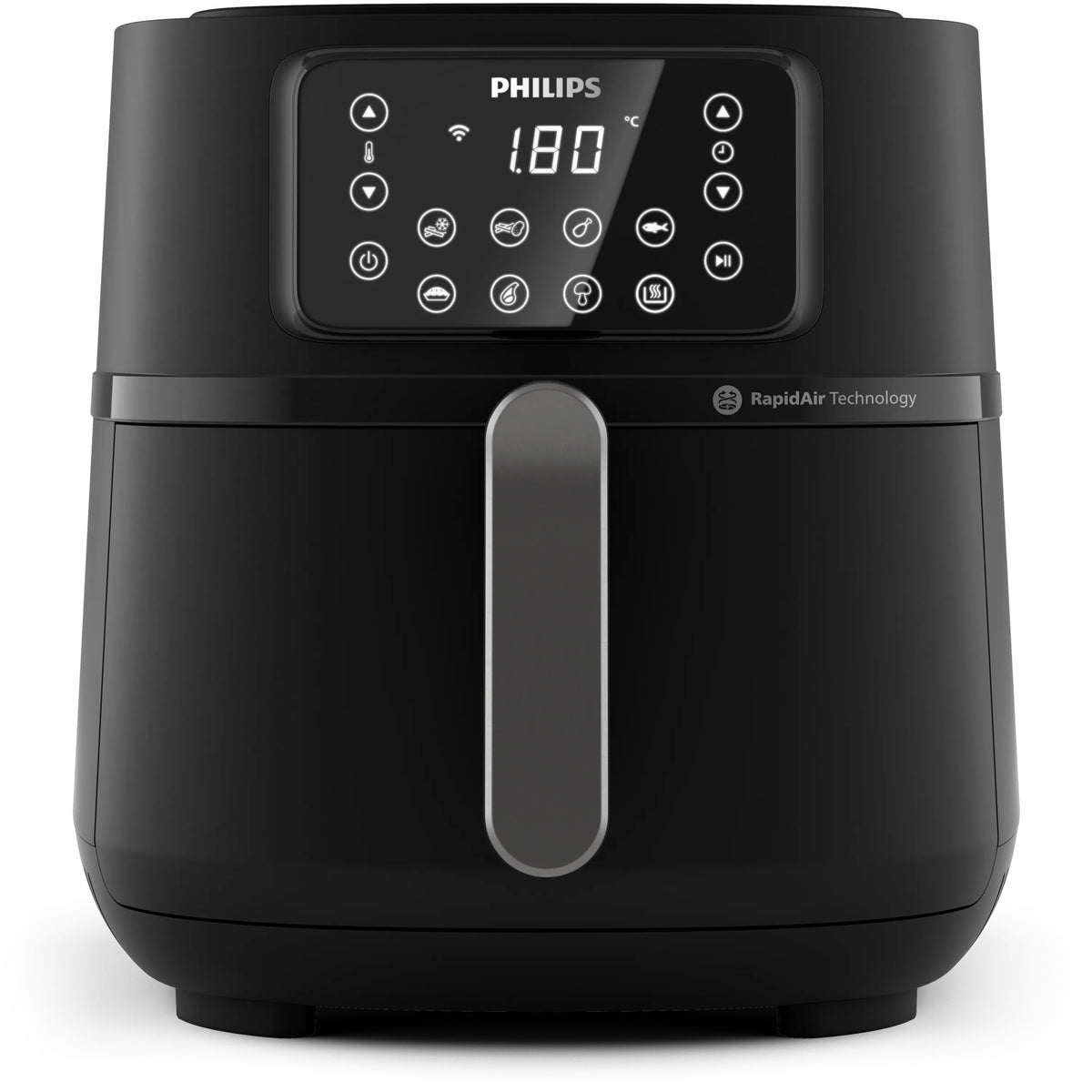 Friteuse sans huile - PHILIPS - HD9285/93 Airfryer - Connecté - Noir - Série 5000 - 7.2L