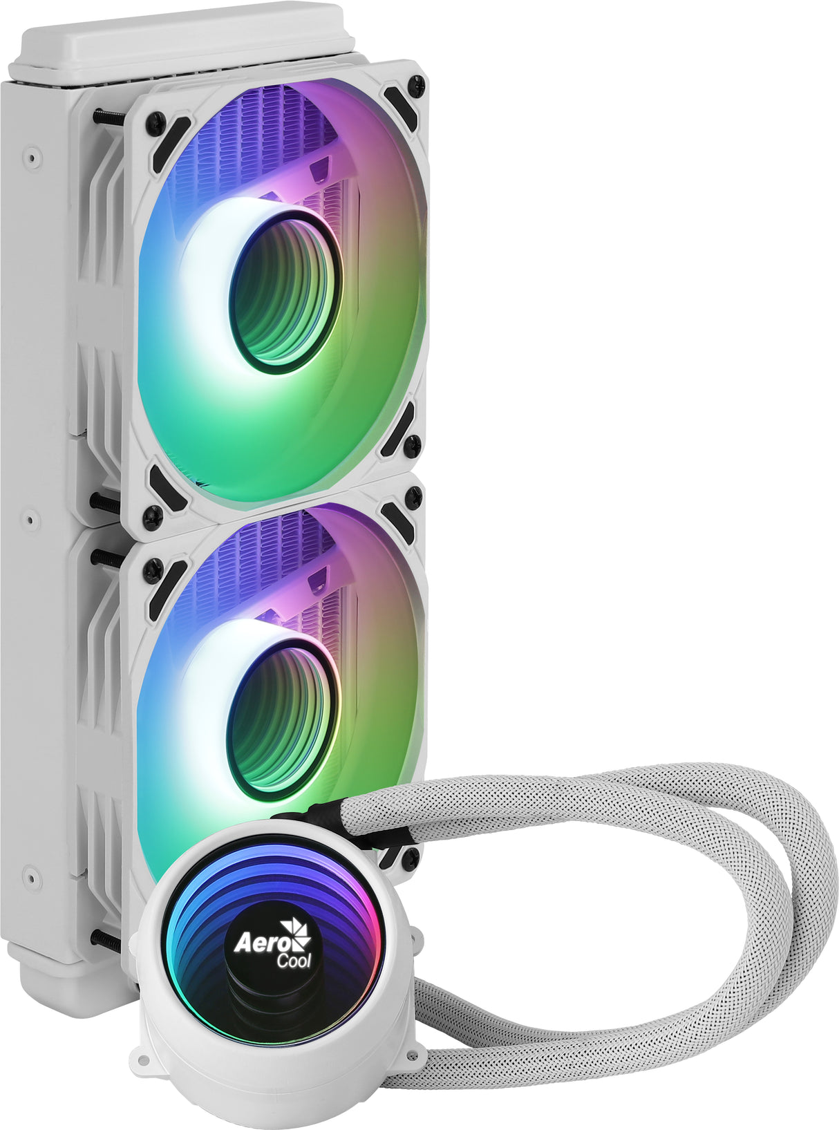 Kit Watercooling AIO Aerocool Mirage L240 RGB (Blanc)