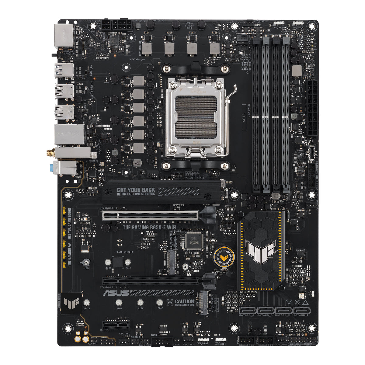 Carte mere - ASUS - TUF GAMING B650-E WIFI - AMD B650 - Emplacement AM5 ATX