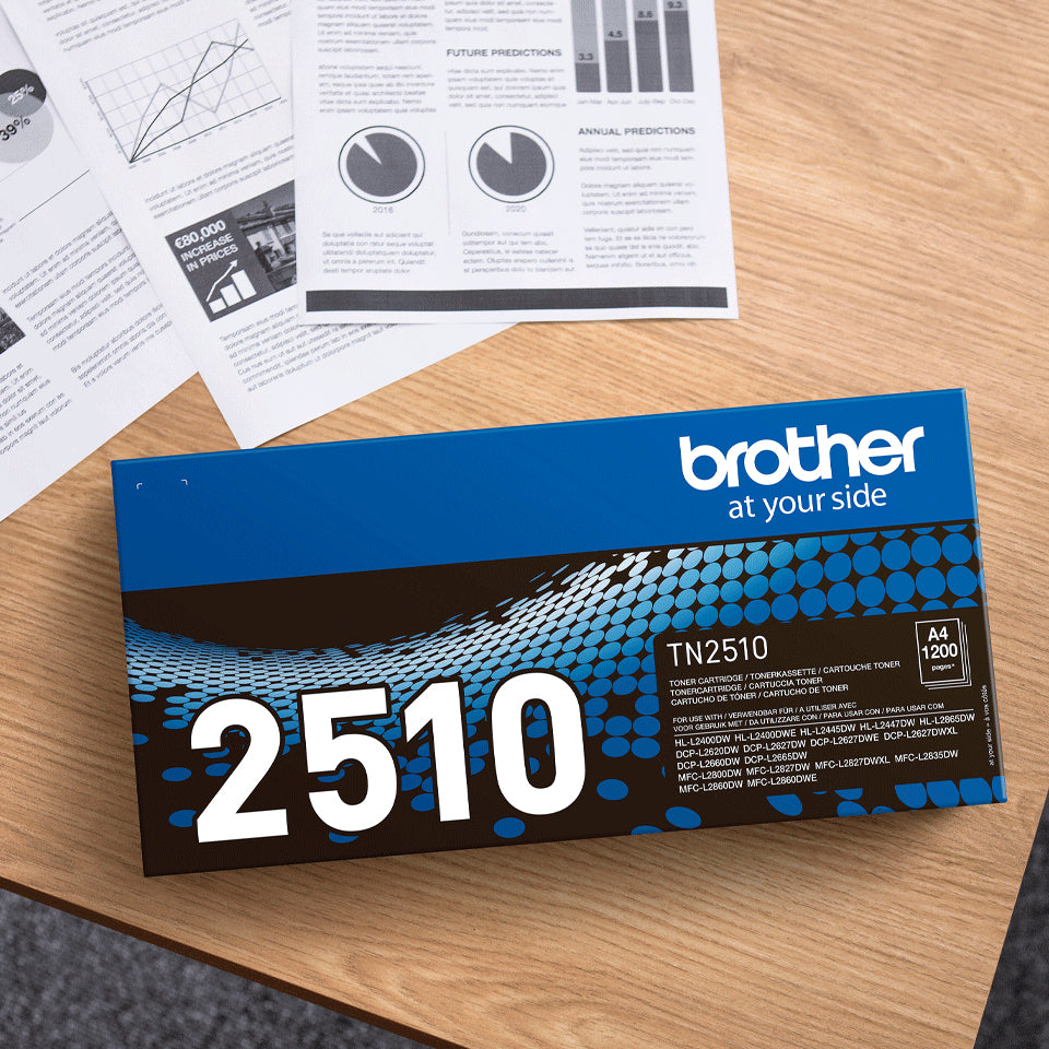 Toner noir standard Brother TN2510 - 1200 pages