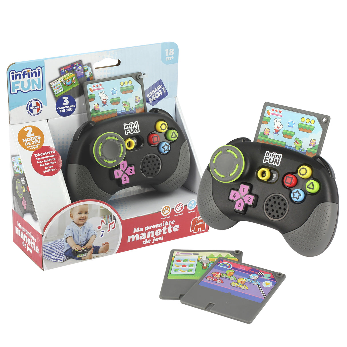 Ma premiere manette de jeux video - INFINI FUN - Des 18 mois