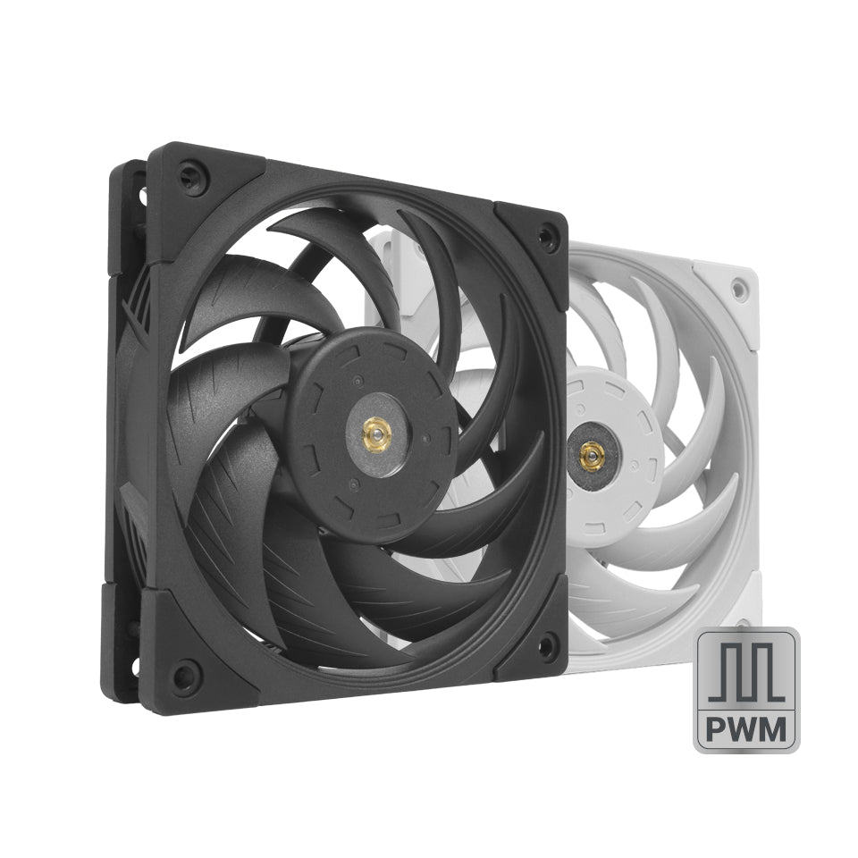 Ventilateur boitier Mars Gaming MF-NC - 12cm (Noir)