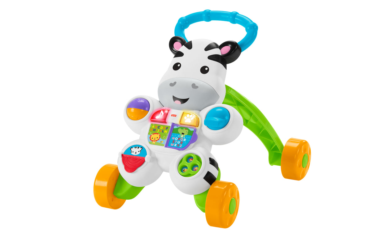 Fisher-Price - Mon Trotteur Zebre Parlant - Trotteur bébé - 6 mois et + DLD96