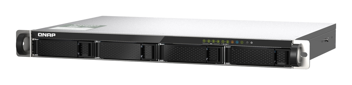 Serveur NAS Rack Qnap TS-435XeU 4Go - 4 baies (Noir)