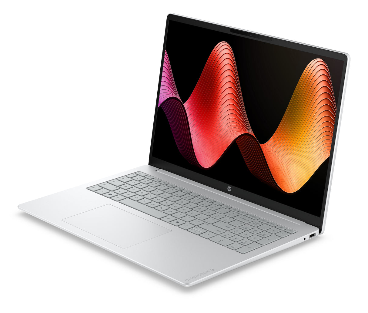 PC Portable HP OmniBook 3 16-bw0008nfx - Sans Windows - 16 2K IPS - Ryzen 5 230 - RAM 8Go - Stockage 512Go SSD - AZERTY
