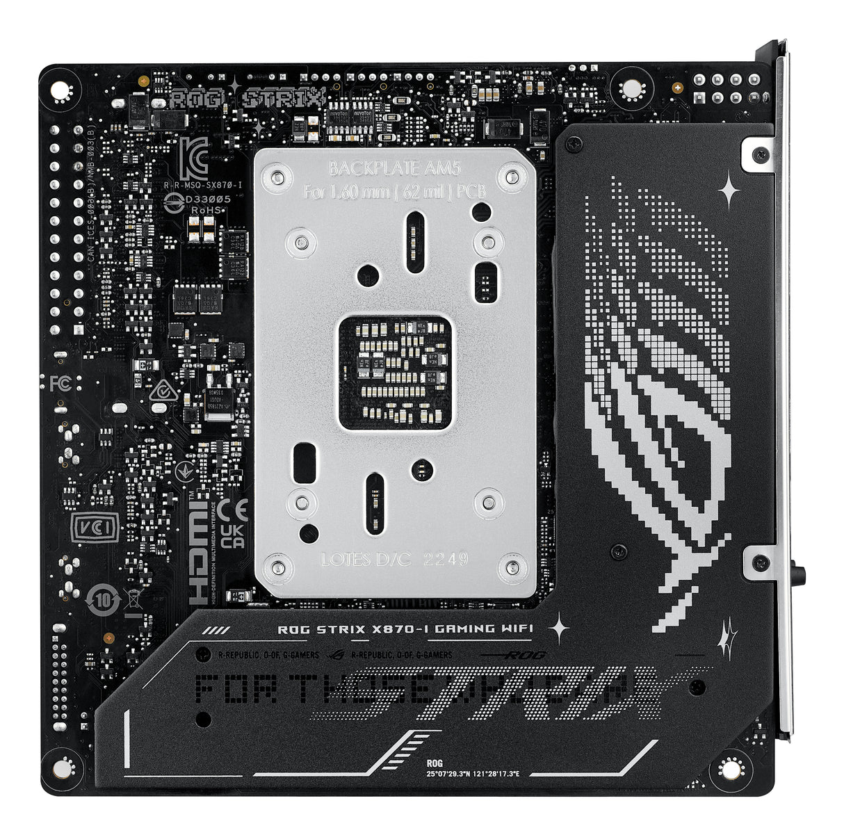 Carte mere - ASUS - STRIX X870-I GAMING WIFI