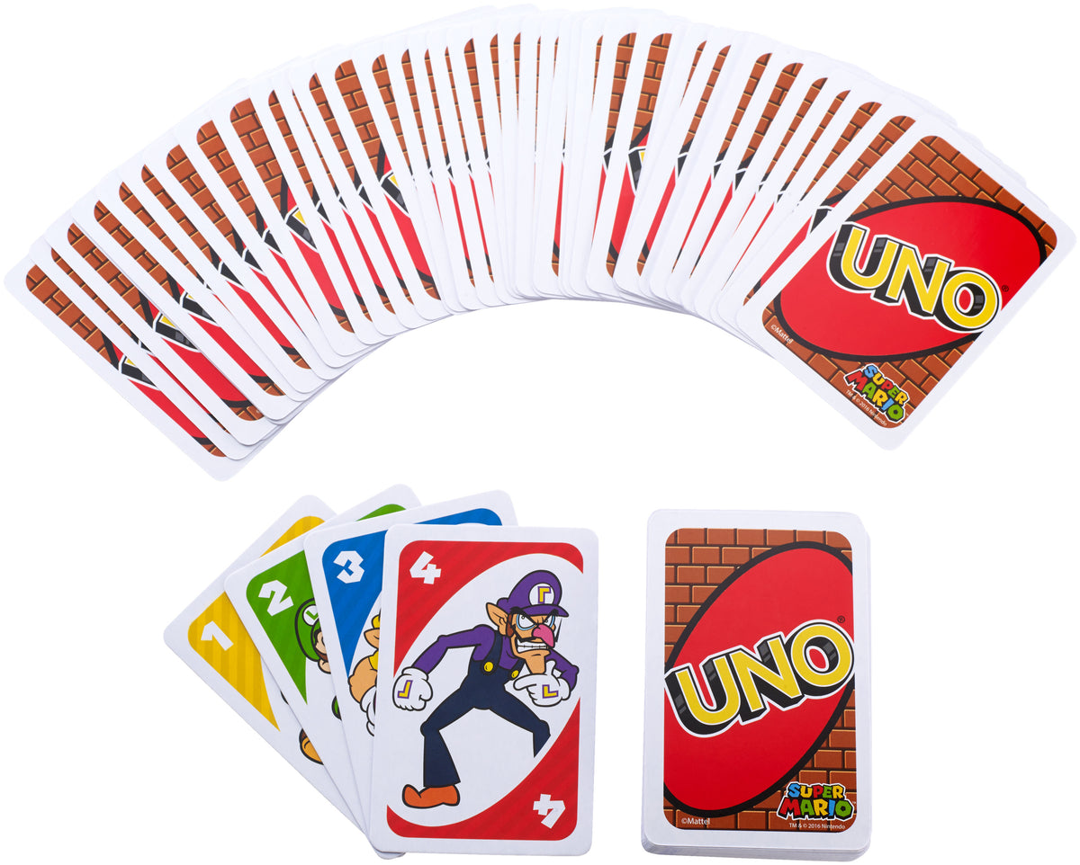 Mattel Games - Uno Super Mario Bros - Jeu de Cartes - Des 7 ans DRD00