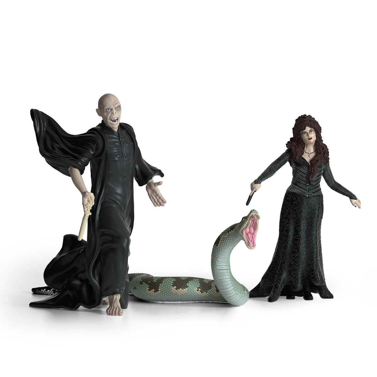 Coffret figurines Voldemort, Nagini et Bellatrix, Schleich 42684 Harry Potter, Pour enfant des 6 ans