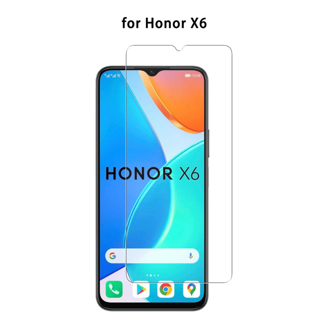 WE PACK verre trempé et coque de protection transparente HONOR X6