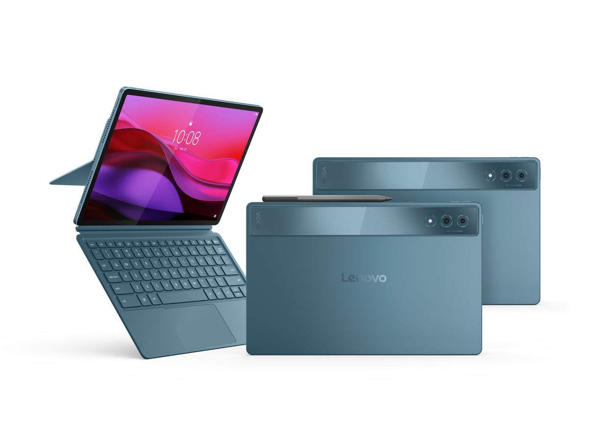Tablette tactile LENOVO Yoga Tab Plus - 12,7 3K LTPS - 16 Go RAM - Stockage 256 Go - Bleu + Clavier + Stylet