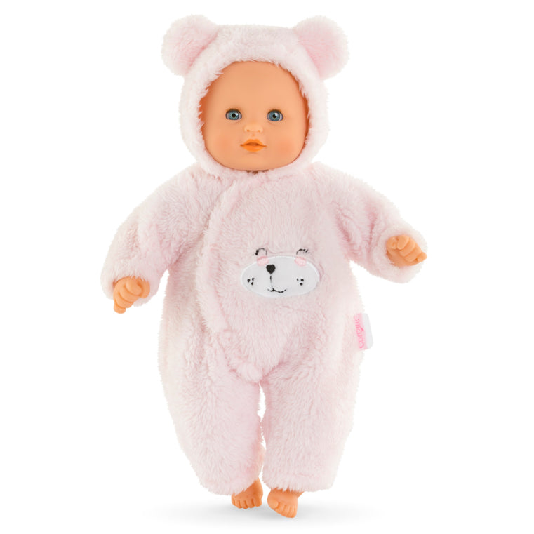 Mon Premier Poupon COROLLE - Bébé Calin Ourson d'Amour - 30 cm - 2 accessoires - senteur de vanille - des 18 mois