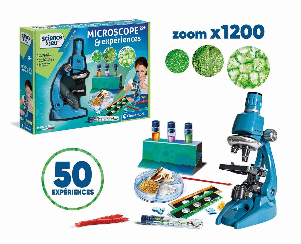 Microscope Super - Clementoni - Science & Jeu - Jeux Scientifiques