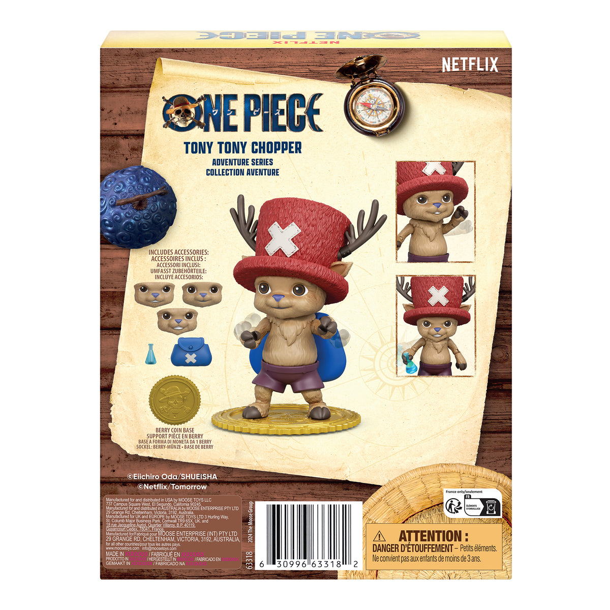 Figurine articulée - ONE PIECE - Chopper - 15 cm - Des 4 ans