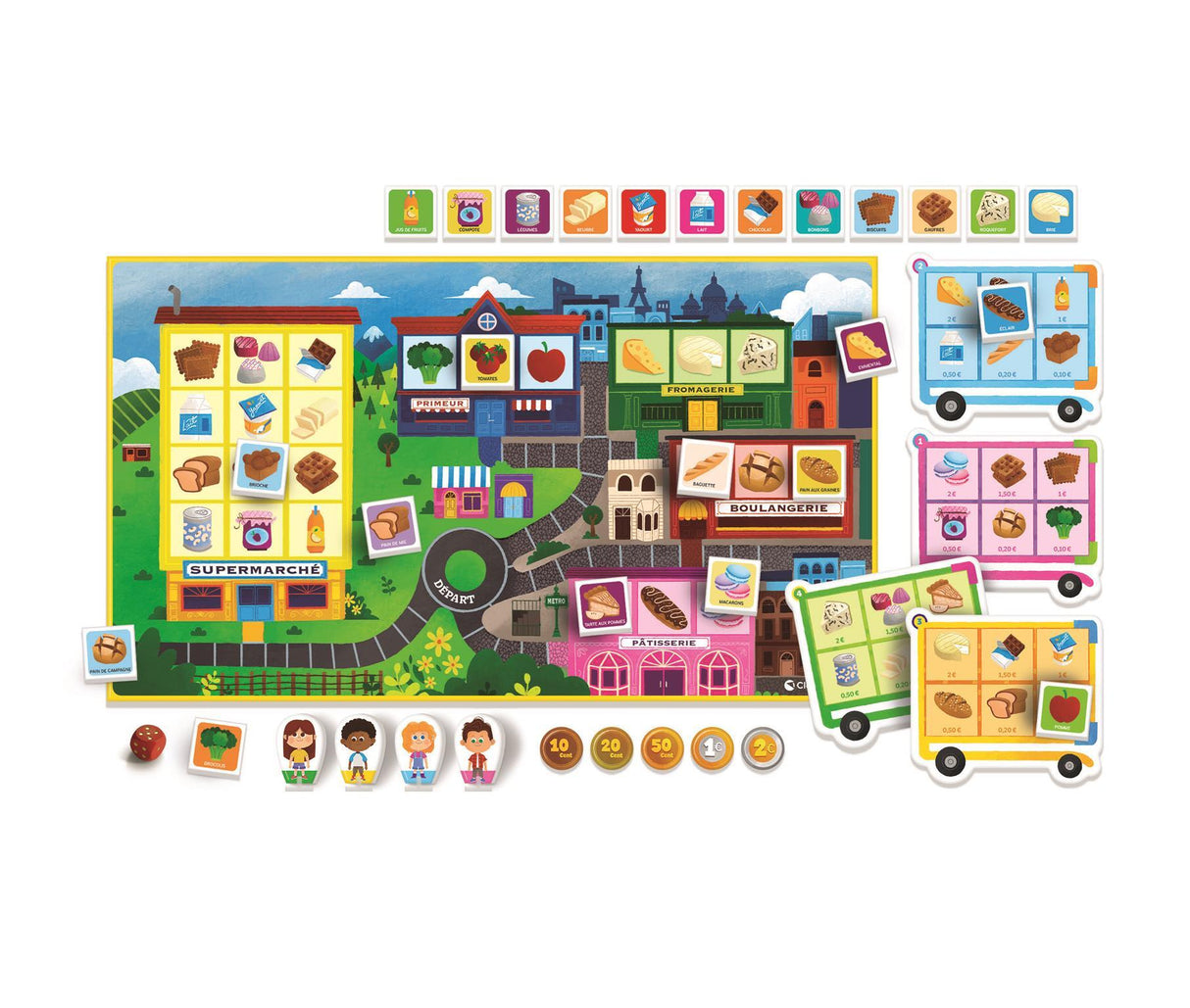Jeux de calculs CLEMENTONI