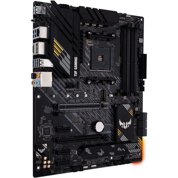 Carte mere - ASUS - TUF Gaming B550-PLUS - AMD B550 - Emplacement AM4 ATX