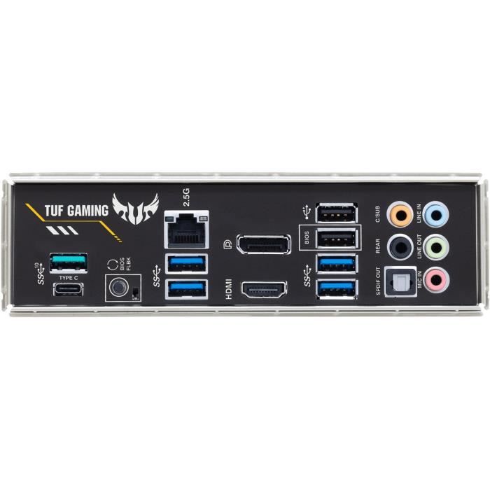 Carte mere - ASUS - TUF Gaming B550-PLUS - AMD B550 - Emplacement AM4 ATX