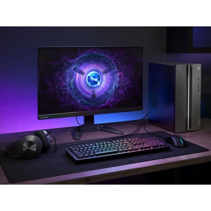 PC de bureau LENOVO LOQ Tower 17IRR9 | Sans Windows - 15,6 FHD - Intel i5-14400 - RTX 5060 8Go - RAM 16 Go - SSD 512 Go