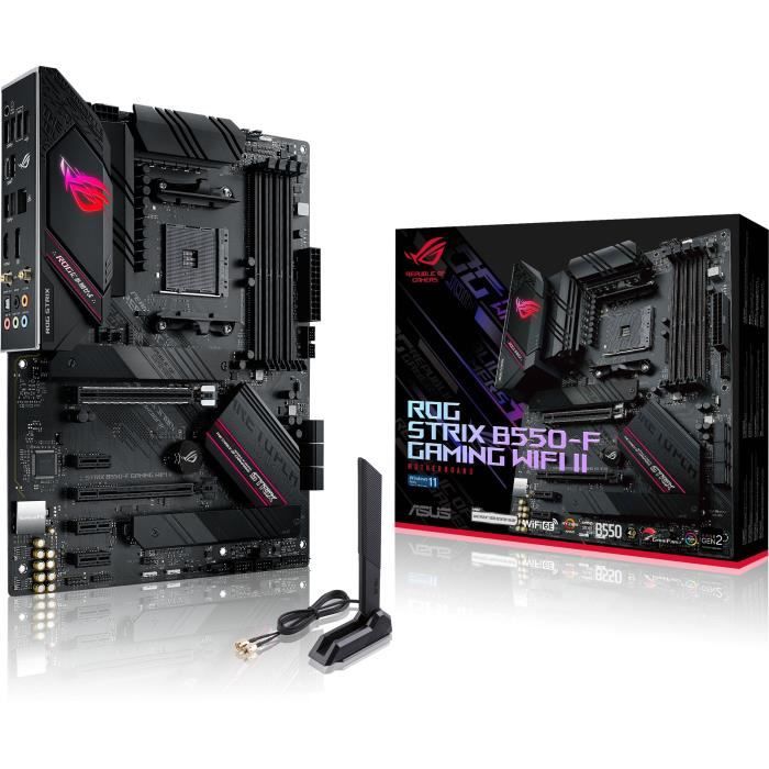 Carte Mere - ASUS - ROG STRIX B550-F GAMING(WI-FI) II - (90MB19V0-M0EAY0)