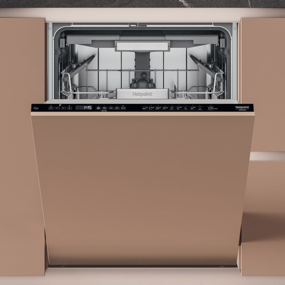 Lave-vaisselle tout encastrable HOTPOINT H7IHP40L - 15 couverts - 40 dB - Classe C - Maxi Space - tiroir a couverts