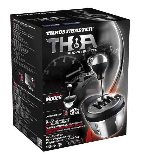 THRUSTMASTER Levier de vitesse TH8A SHIFTER ADD-ON - PC / PS4 / PS5 / Xbox One