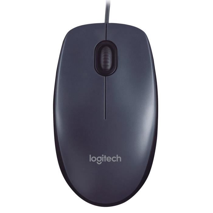 Souris - Filaire - Logitech - M90 - Noir