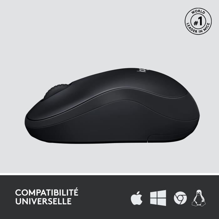 Souris - Sans Fil - Logitech - M220 Silent - Noir - Silencieuse