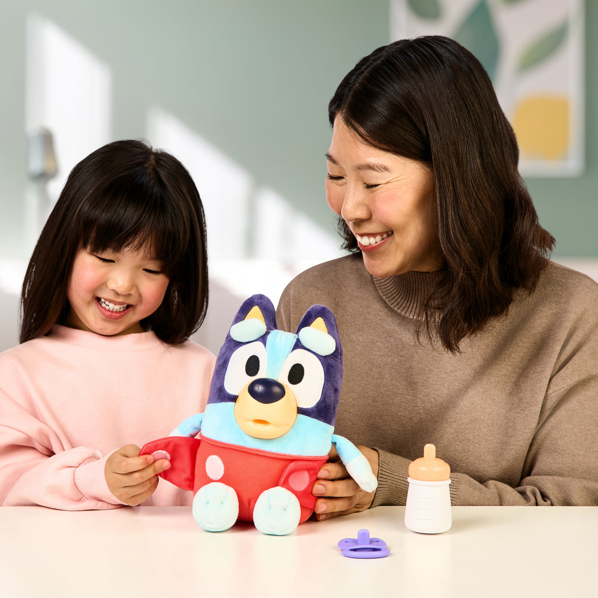Peluche - BLUEY - Bébé Bluey - 28 cm - Des 3 ans
