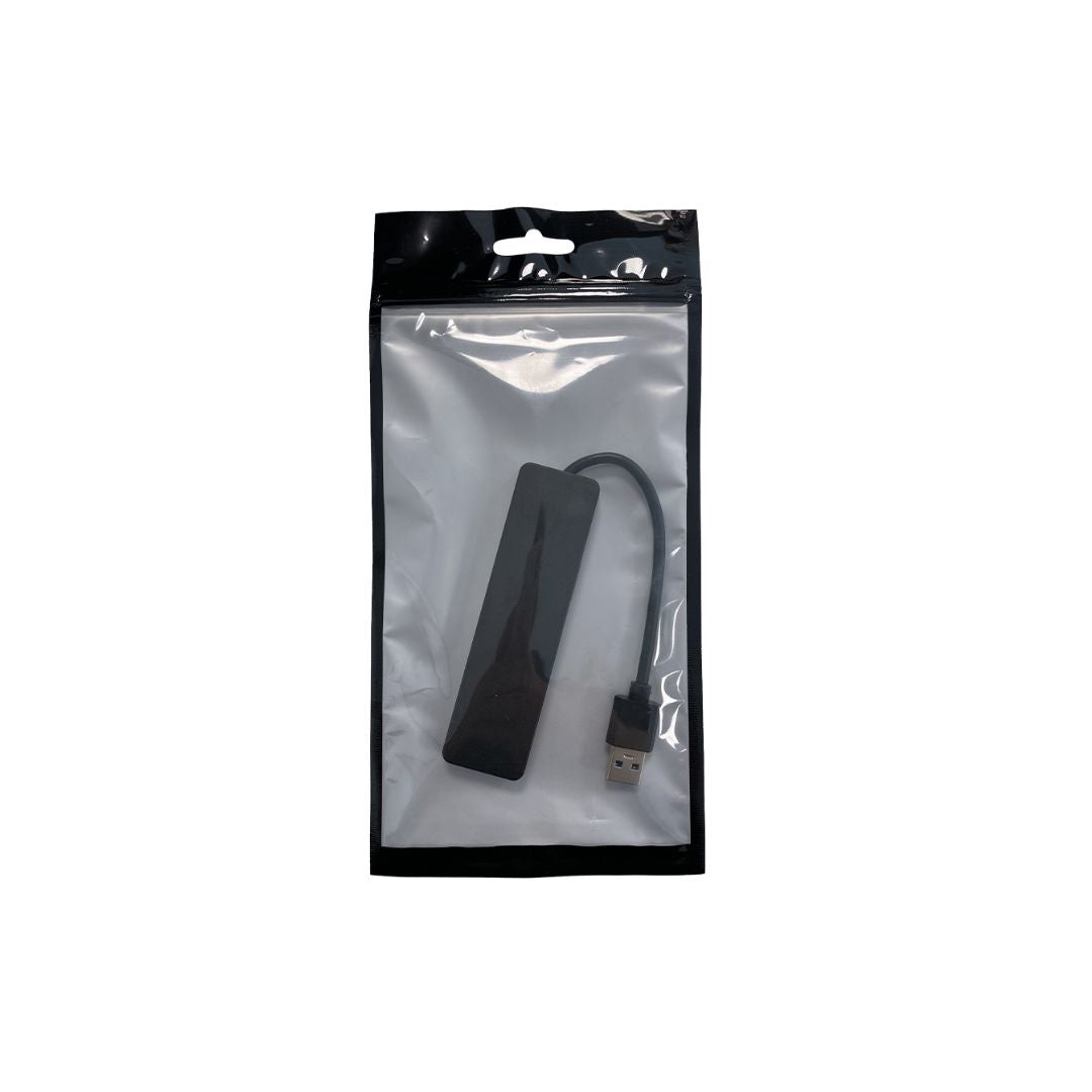 Hub USB 4 ports USB 3.2 gen 1 (USB 3.0) pour PC, PC portable et MacBook - 15 cm