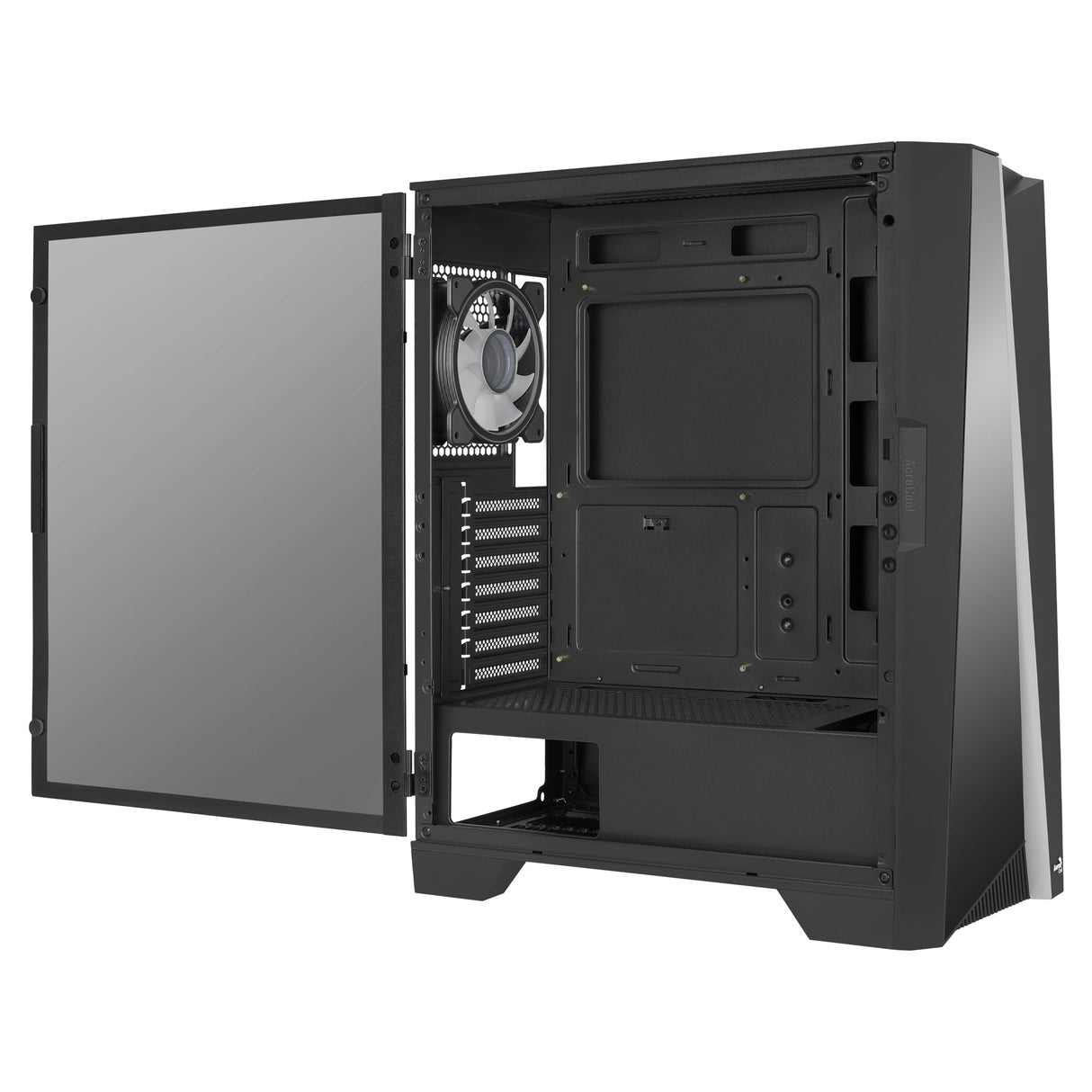 Boitier Moyen Tour E-ATX AeroCool Mirage V1 RGB avec panneau vitré (Noir)