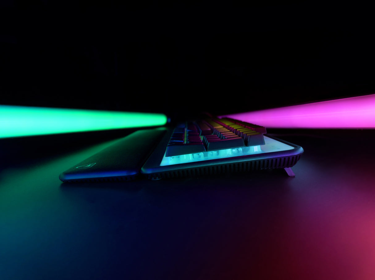 Clavier de jeu - Turtle Beach Magma - Membrane RGB - Noir, touches silencieuses, AIMO™ RGB