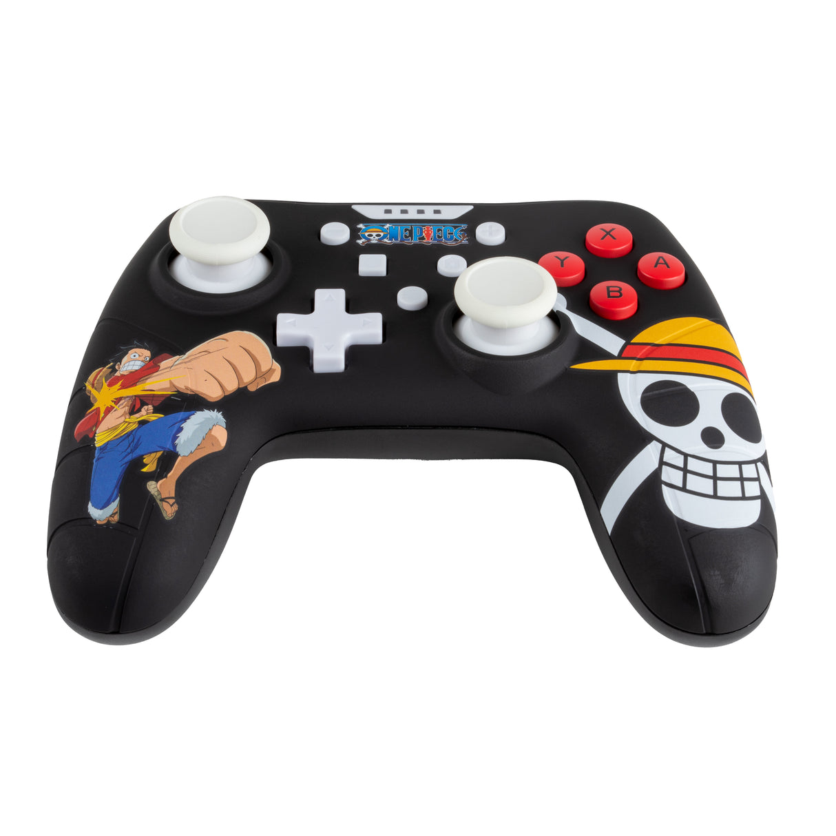Manette - Konix - One Piece - Filaire - 3 m - Motif Luffy - Nintendo Switch