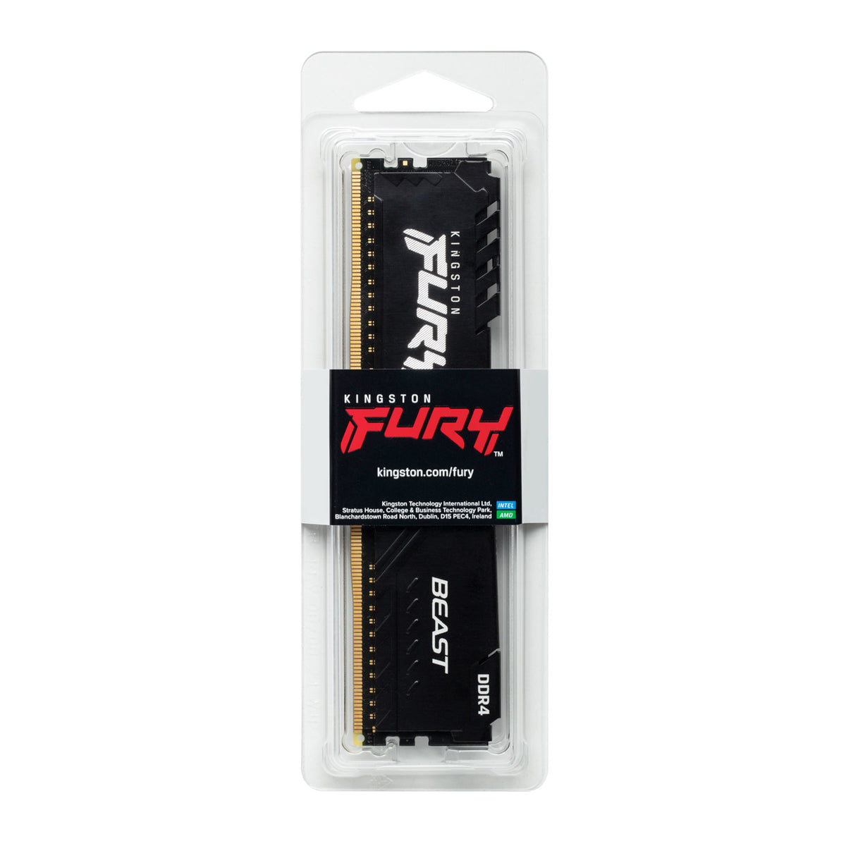 Mémoire Kingston FURY Beast 16 Go DDR4 3200 MHz CL16