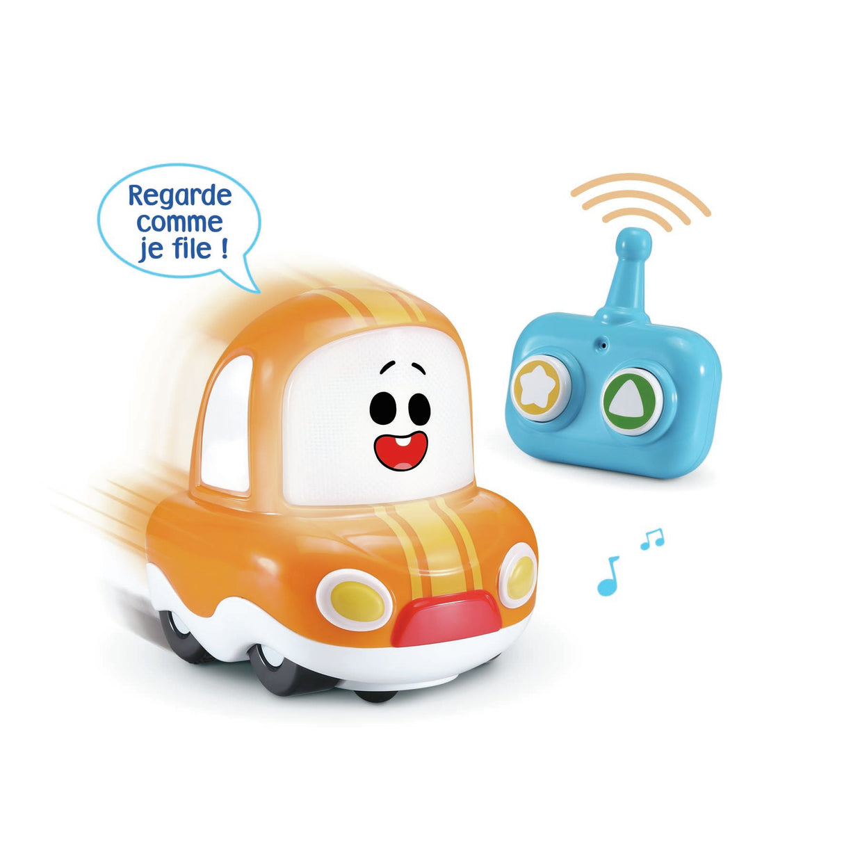 Bolide radiocommandé - VTECH - Super Cory Bolides Radiocommandé - Enfant - Orange et bleu
