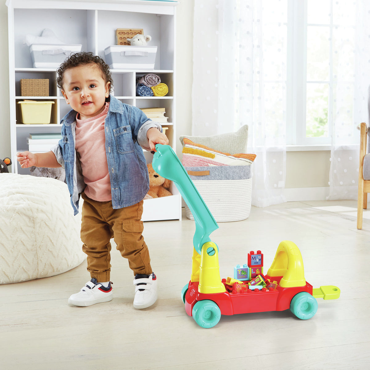 Porteur Maxiloco Mon Trotti Train 7 En 1 - VTECH BABY - Rouge - Musical