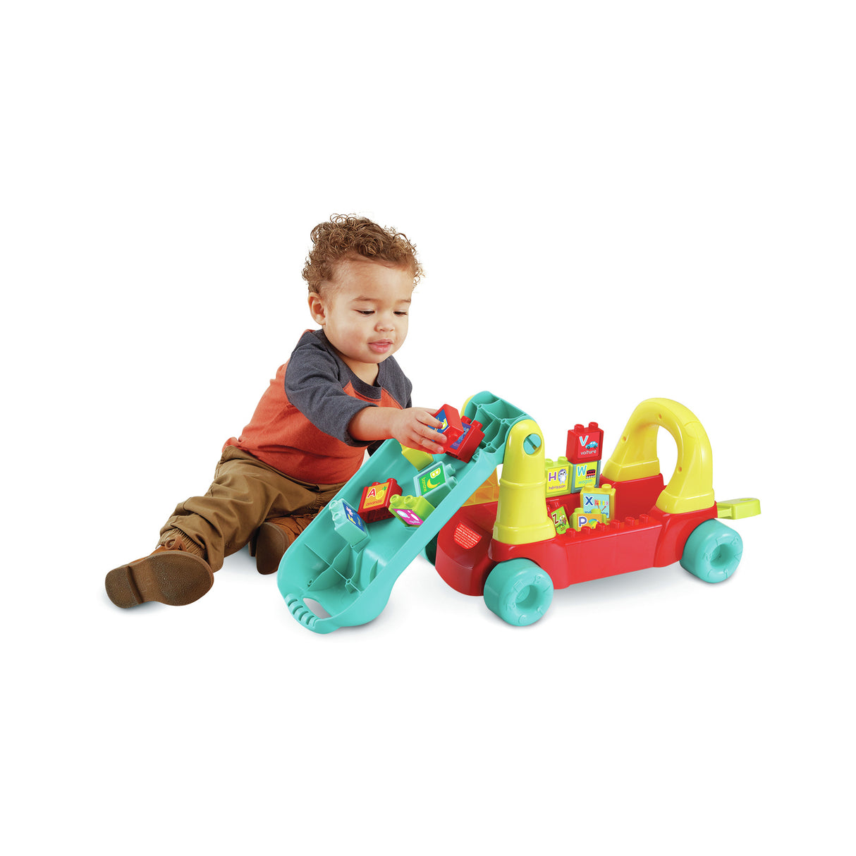 Porteur Maxiloco Mon Trotti Train 7 En 1 - VTECH BABY - Rouge - Musical