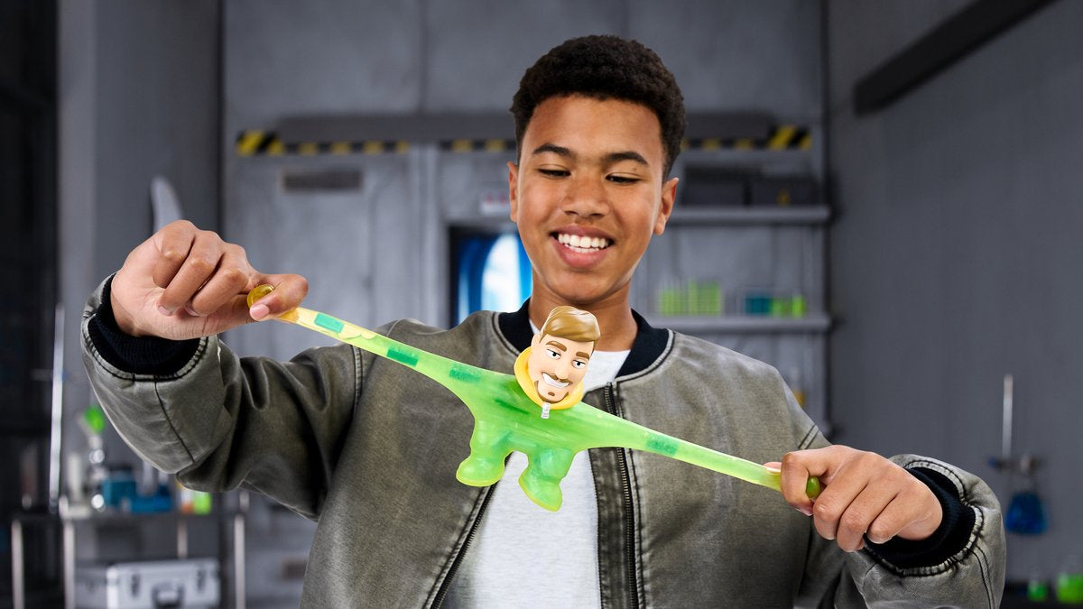 Kit de création - MRBEAST LAB - Heroes of Goo Jit Zu - Pompe incluse - Figurine personnalisable - Accessoires fournis