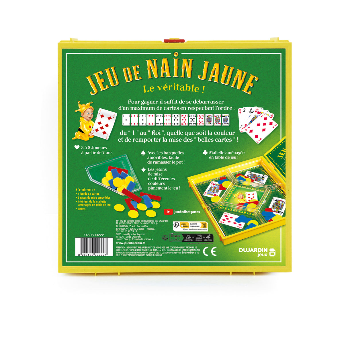 NAIN JAUNE 2.0 - Jeu de société - DUJARDIN - Le Nain Jaune dans une version moderne pour jouer partout !