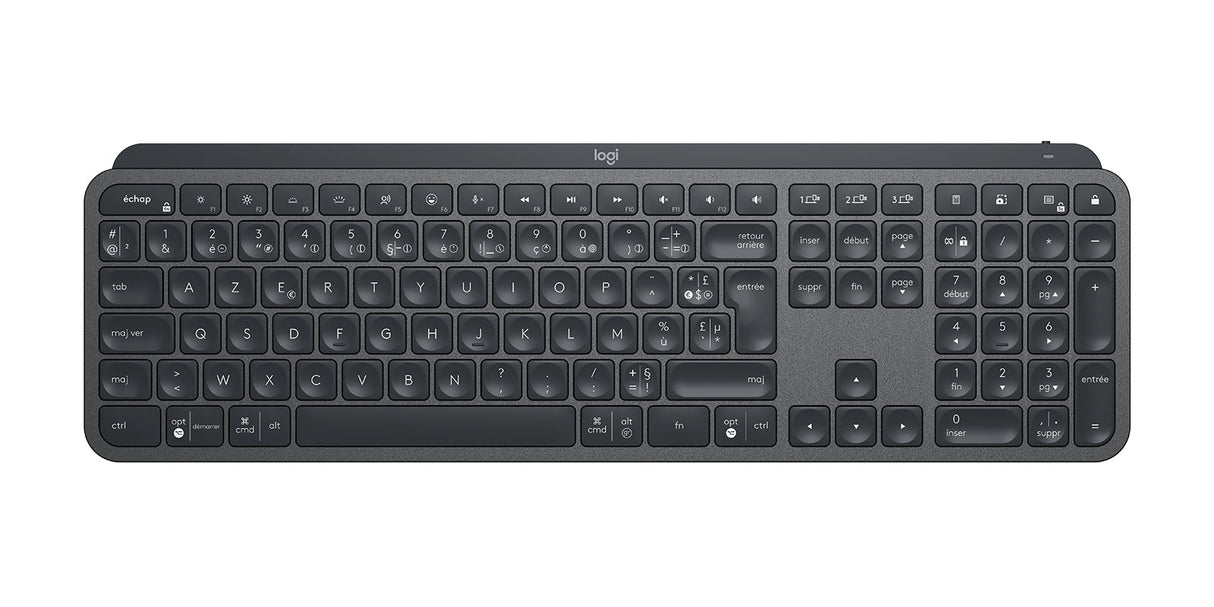 Clavier sans fil Bluetooth Logitech MX Master Keys Business (Noir)