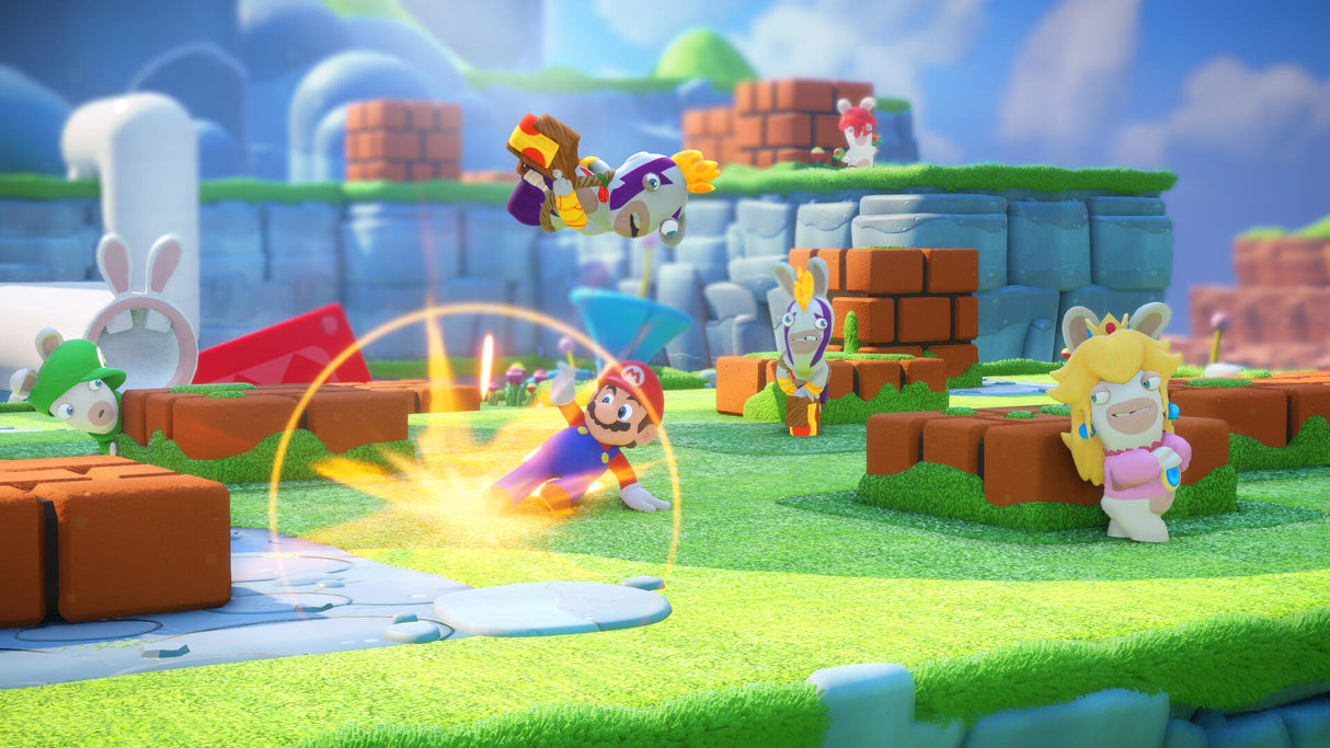 Mario + Les Lapins Crétins Kingdom Battle (Code dans la boite) Jeux Switch