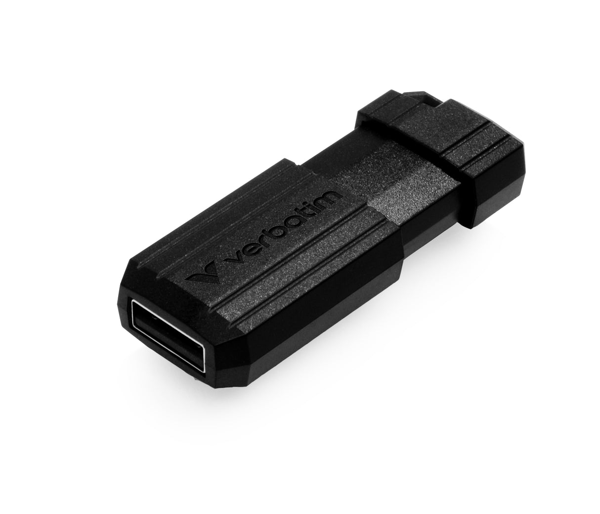 Clé USB 2.0 Verbatim PinStripe - 64Go (Noir)