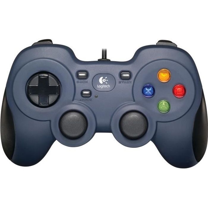 Manette PC - Logitech G - Gamepad F310 - Filaire - Bleu