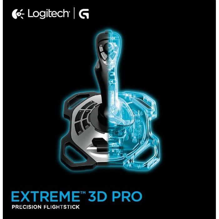 Joystick - Filaire - Logitech G - Extreme 3D Pro S - Compatible PC - Noir