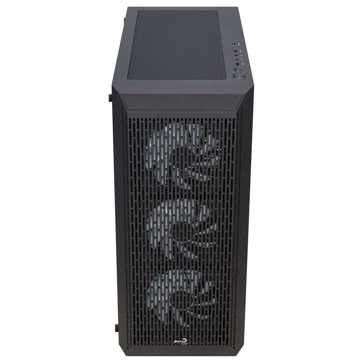 Boitier Moyen Tour ATX AeroCool Beam v2 RGB avec panneaux vitrés (Noir)